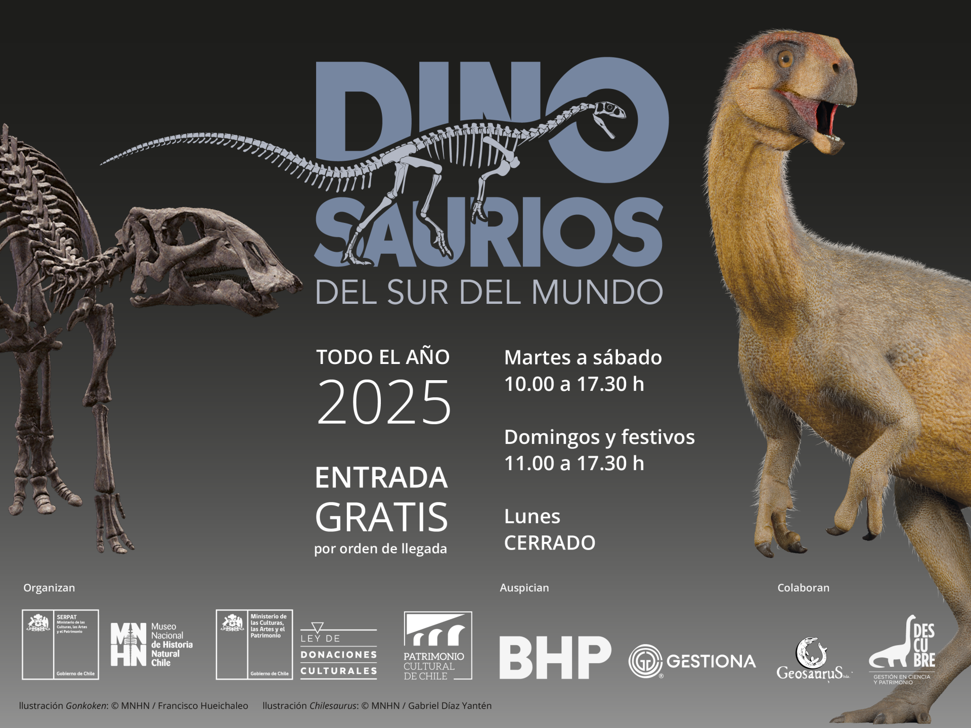 Dinosaurios del sur del mundo