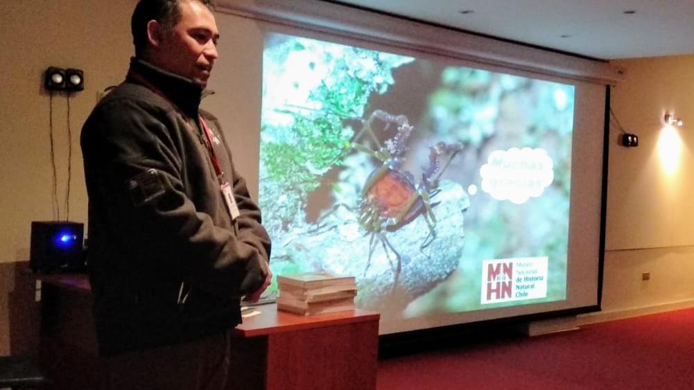 Jorge Pérez-Schultheiss interactuando con los asistentes.