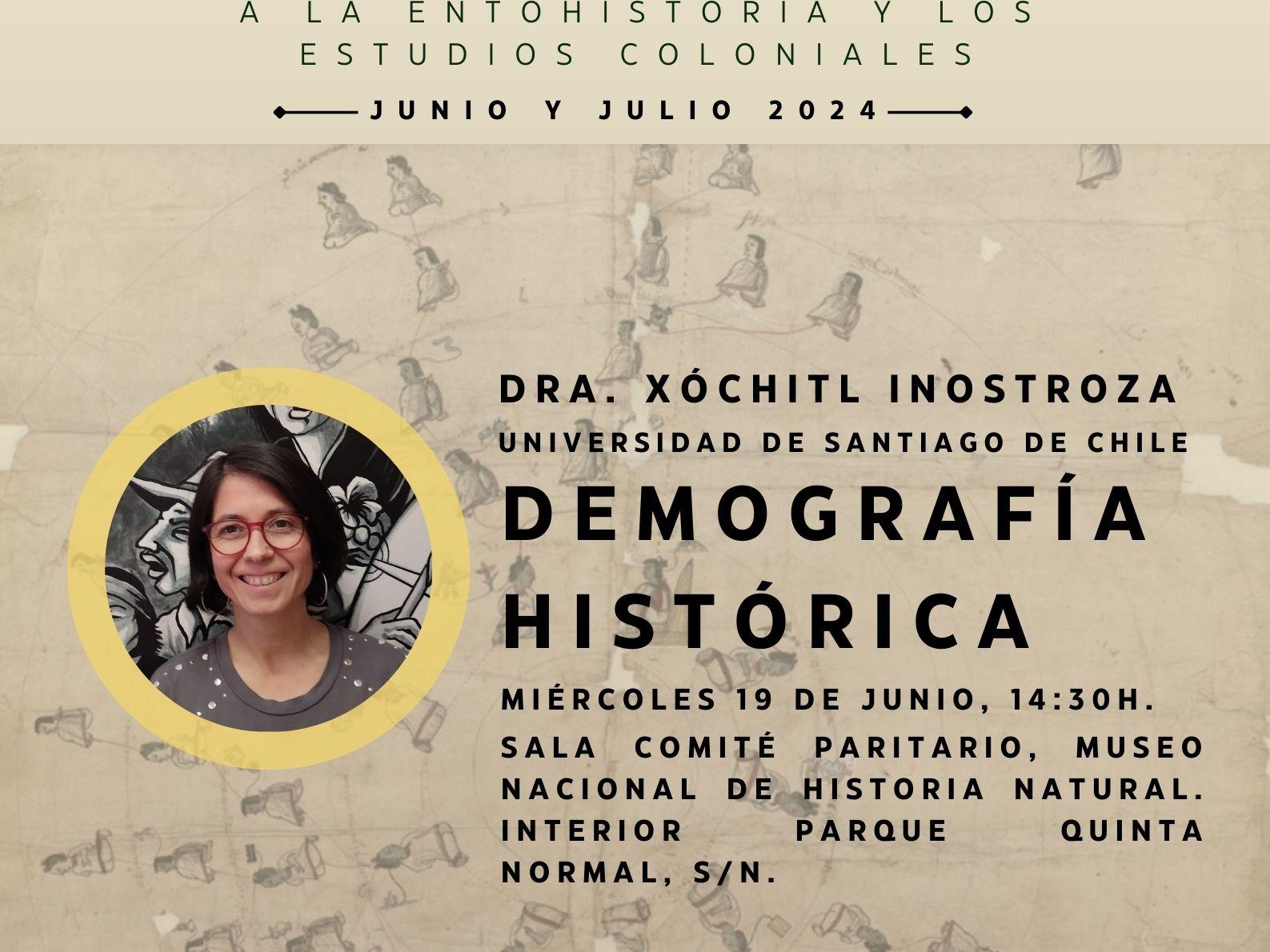 Afiche Demografia Historica 