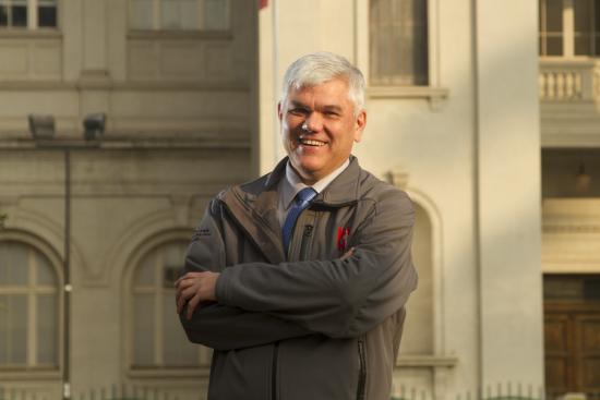 Claudio Gómez Papic, director del Museo Nacional de Historia Natural.